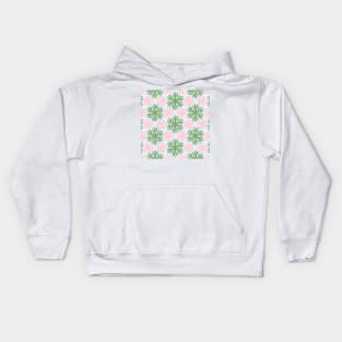 Cactus Succulent Flower Pattern Kids Hoodie